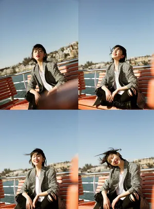 阚清子率性简约街拍写真图片_3