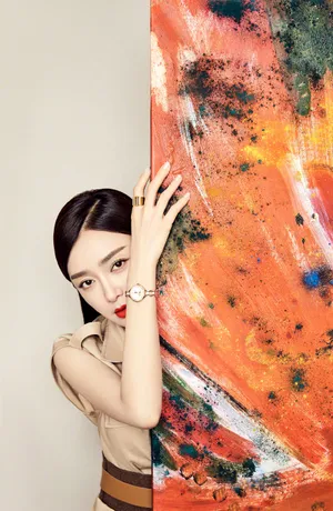 秦岚性感时尚写真图片_4