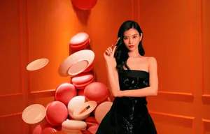 奚梦瑶妩媚性感活动图片