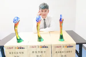 张杰东方风云榜帅气图片_3
