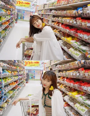 宣璐元气少女感超市私服图片_2