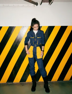 angelababy清新甜美时尚写真图片_5