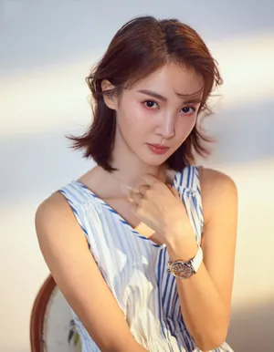 金晨清秀靓丽写真图片_4