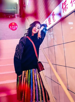 祝绪丹时尚摩登光影写真图片_3