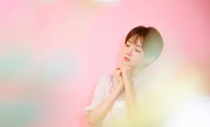 陈小纭清新粉嫩活动写真图片