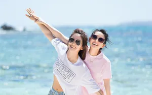章子怡海边性感魅力写真图片_3
