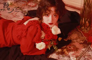 高雨儿美艳性感红裙写真图片_1