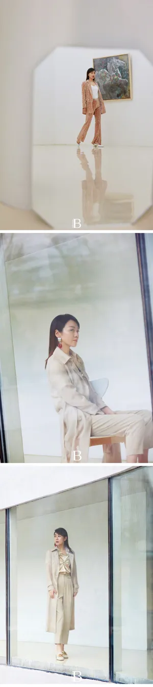 闫妮简洁素雅时尚写真图片_7
