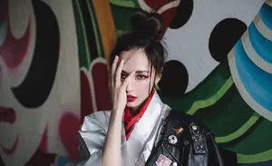 创造101菊麟个性魅力写真图片_2