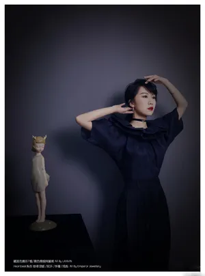 李念优雅性感时尚写真图片_3