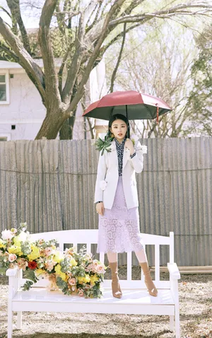 张含韵温婉迷人古风写真图片_8
