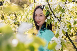 霍思燕春日温婉动人写真图片_3