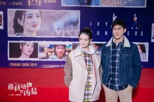 徐璐李治廷《藤科动物也凶猛》探班图片