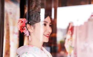 唐熙日式和服性感甜美写真_3