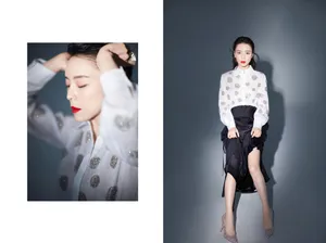 张静初性感优雅写真图片_5