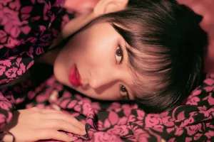 程潇紫色梦幻甜美写真图片_5