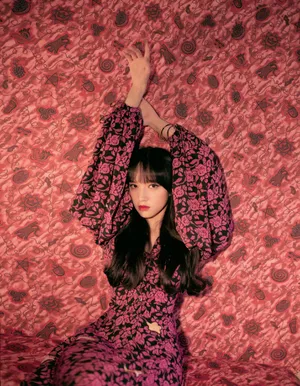 程潇紫色梦幻甜美写真图片_6