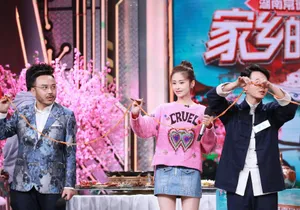 颖儿《天天向上》甜美剧照图片_3