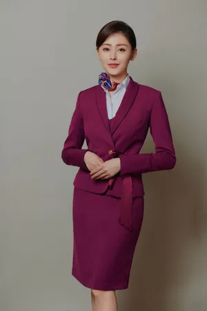 张天爱中国机长性感空姐制服写真图片_6
