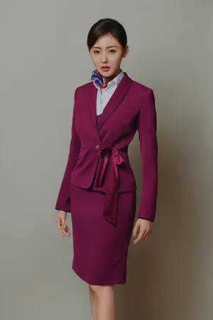 张天爱中国机长性感空姐制服写真图片_7