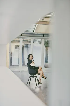 朱丹性感时尚光影写真图片_5