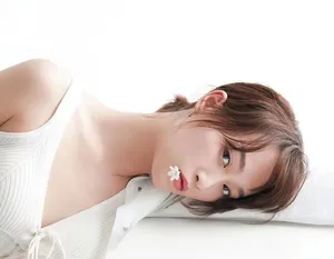 蓝盈莹小清新养眼写真图片_2