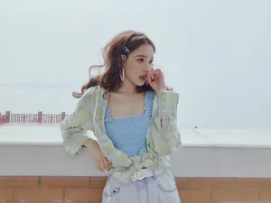 黄一琳清新秀丽自拍图片_8