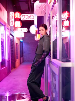 陈钰琪性感摩登街拍图片_3