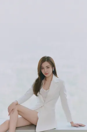王晓晨清新淡雅活动照图片_6