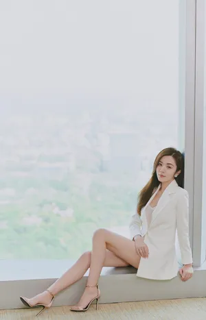 王晓晨清新淡雅活动照图片_8