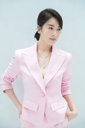 左小青粉色甜美写真图片_2