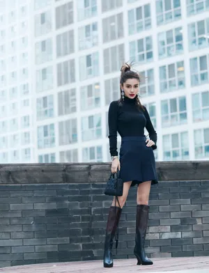 angelababy杨颖性感复古写真图片_6