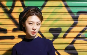 王汀复古个性时尚街拍图片_2