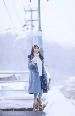秦岚治愈系文艺写真图片