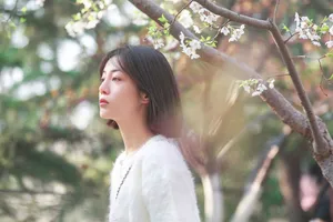 李溪芮清爽甜美素颜写真图片_4