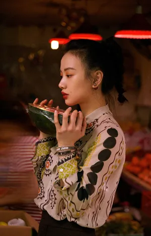 李梦优雅复古写真图片_3