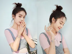 张佳宁甜美养眼时尚写真图片_7