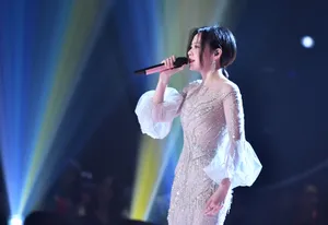 张靓颖湖南卫视航天晚会性感图片_6