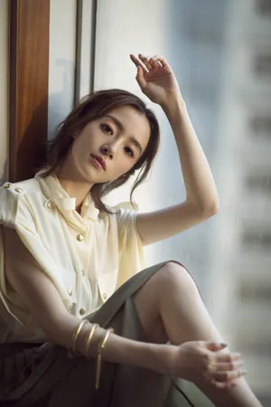 胡冰卿清新甜美仙气写真图片_7