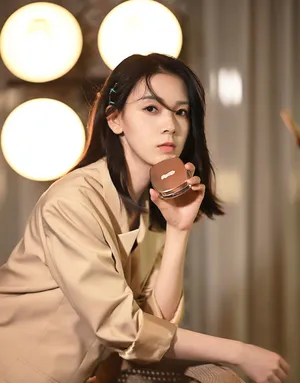 陈瑶甜美代言写真图片