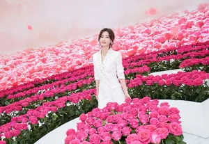 王丽坤性感优雅代言写真图片