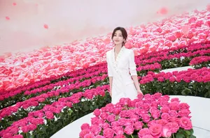 王丽坤性感优雅代言写真图片