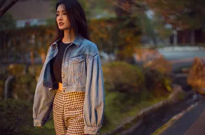 李沁休闲时尚街拍图片_7