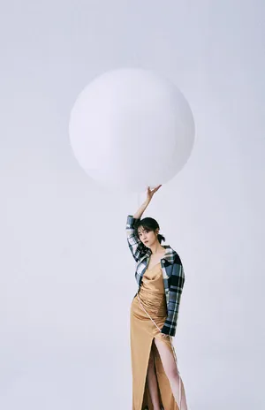 李溪芮清新甜美写真图片_3