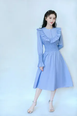 景甜清新养眼写真图片_5