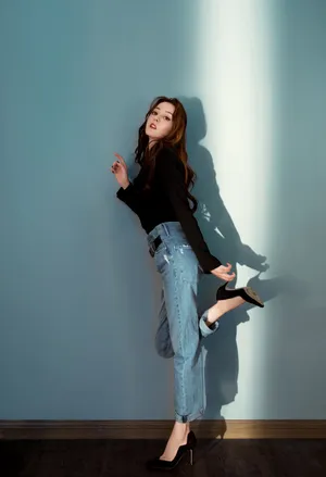 迪丽热巴创造营2019酷甜御姐写真图片_3