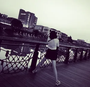 施诗清新私服生活照图片_7