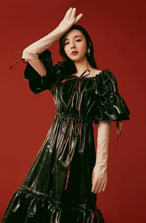 王晓晨复古典雅时尚写真图片_1