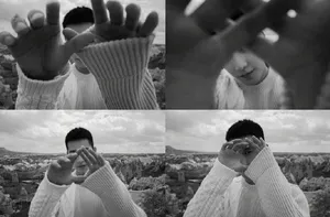 杨洋清爽短发随性写真图片_6