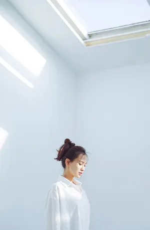 海铃清爽甜美治愈系写真图片_7